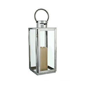 Metal <b>Lantern</b> Hanging Design With <b>Gold</b> Color Finishing Design Modern <b>Lanterns</b> With Multiple Shaped T-Light Holder Chap Price - Product Image 5