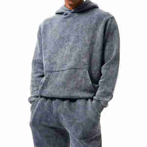 Pantalones holgados, chándal, pantalones de chándal de algodón de gran tamaño, chándal pesado de alta calidad, chándal de gran tamaño para Unisex y hombre - Product Image 6