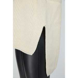 Suéter de Punto Holgado para Mujer, Transpirable, Diseño Casual Estampado con Cuello Alto para Todas las Temporadas: Invierno, Otoño, Primavera - Product Image 3