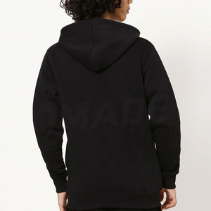 Sweat-shirts d'hiver pour hommes de haute qualité, logo imprimé personnalisé, manches longues, doublure en tricot, polyester/coton, séchage rapide, respirant - Product Image 3