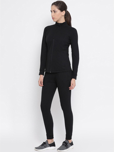 Chándal con capucha para mujer al aire libre, chándal para correr, chándal de poliéster Spandex de invierno para mujer, conjuntos de 2 piezas, conjuntos de tela Trinda - Product Image 2