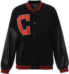 Oem-parches bordados personalizados para mujer, chaqueta de equipo universitario - Product Image 6