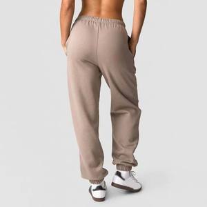 Wholesale 2026 Women Girls <b>Lady</b> Fashion Regular Fit 100% Cotton High Waist Elastic Waist OL <b>Trousers</b> Office Casual Winter Flat - Product Image 4