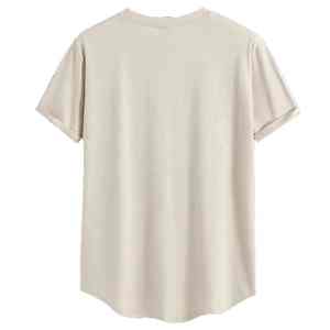 Vente en gros de t-shirts en coton pour femmes, robe surdimensionnée avec logo personnalisé, vêtements décontractés pour femmes, t-shirts pour femmes - Product Image 3