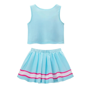 Uniforme de fútbol sin mangas de cinco colores para mujer, Color personalizado de calidad Premium para conjuntos de porristas DE LA Copa Mundial, porristas para bebés - Product Image 2