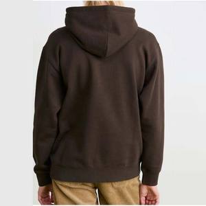 Buena calidad Drop Shoulder Heavyweight Casual Hoodies Fabricantes 500 Gsm Diseño personalizado Pullover Sudaderas con capucha de las mujeres para la venta - Product Image 2