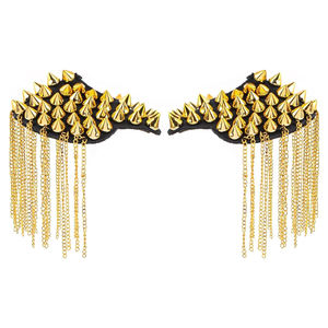 Service de conception OEM Uniformes Épaulettes en PVC personnalisées de haute qualité avec logo personnalisé - Product Image 1