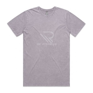 T-shirt personnalisé 100% coton à col en V pour homme, logo imprimé, vêtements de sport fitness, couleur blanche - Product Image 5