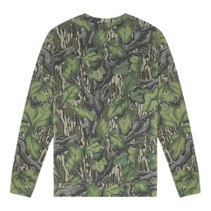 Vintage Crewneck Sweatshirt for Men Hunting Camo Shirt with Soft Cotton Blend for Casual Wear Camping & Hiking Sweatshirts - Product Image 2