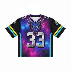 Wolf Head equipo de fútbol Jersey personalizado sublimación diseño Malla tela deportes Top - Product Image 4