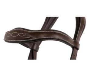 Brida de Cuero de Caballo de Primera Calidad al por Mayor, con Costuras Decorativas y Acolchado Suave, Color Marrón, para Montar a Caballo a un Precio Accesible - Product Image 6