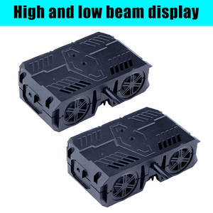 Phares LED à haute puissance 220W 45000LM CSP3570 Evil Eye, feux de calandre pour Ford F150 Truck 4x4 Offroad, film bleu - Product Image 3