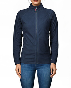 Musthave Sportswear cremallera Polar chaqueta de lana para mujer personalizada transpirable suave comodidad chaqueta de estilo urbano con logotipo personalizado - Product Image 5