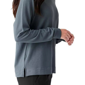 Respirant grande taille femmes sweat vente chaude personnalisé polaire 2025 hiver pas cher prix OEM conception - Product Image 4