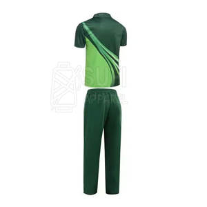 Uniforme de Cricket Deportivo Transpirable, Ecológico y Ligero de Nuevo Diseño con Impresión de Logotipo Personalizado de Alta Calidad para Adultos - Product Image 3