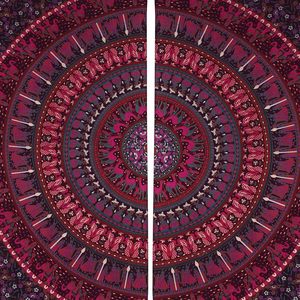 Beautiful Indian Bohemian Mandala <b>Printed</b> Curtain Panels for <b>Bedroom</b> Living Balcony Home Decor - Product Image 2