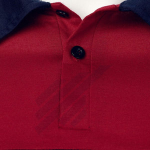 Hombres para polos con el último diseño Top Trending Low MOQ Precio barato Patrón sólido Tela de lona ecológica - Product Image 4