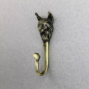 Decorative Handmade Brass Wall <b>Hook</b> With White Mosaic Inlay Metal Single <b>Hook</b> For <b>Bathroom</b> Bedroom Entryway Decor - Product Image 2