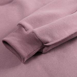 <b>Women</b> Sweatshirts Gym Workout Crop <b>Top</b> Customized Heavyweight Oversized <b>Fleece</b> Crew Neck Loose Fit Cropped Sweatshirt - Product Image 3