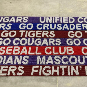 Correa de bolso al por mayor con cuentas de semillas, cadena ajustable de cristal para asa de bolso, longitud personalizada - Product Image 1