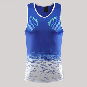 Ensemble de survêtement de course à pied respirant à coupe ajustée avec logo personnalisé pour hommes Shorts de course et pantalon de survêtement en gros - Product Image 3