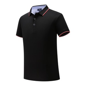 Chemise de golf pour homme en coton piqué tricoté de haute qualité 2024, logo brodé personnalisé, coupe ajustée et respirante - Product Image 2