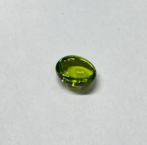 Lupa de peridoto Natural AAA + limpia 10x8mm cabujón ovalado piedras preciosas sueltas para la fabricación de joyas a precio de fábrica cabujón con parte posterior plana - Product Image 4