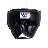 Protector de Cabeza Profesional para Boxeo y MMA GYMSTERO de Alta Calidad, con Agarres de Cuero con Cordones, Ligero, Transpirable, de Cuero Vacuno Genuino