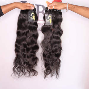 ผมต่อจากผมลอนแบบลอนธรรมชาติผมคนอินเดียแบบไม่ผ่านการแปรรูปทรงตรง - Product Image 2