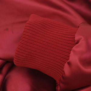 Chaqueta de satén de alta calidad al por mayor, chaqueta de satén de fabricación de fábrica, chaqueta de invierno de satén por encargo - Product Image 4