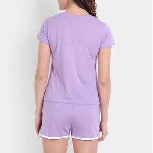 Ensemble short décontracté pour femmes Service OEM Offre Spéciale 100% coton Styles personnalisables - Product Image 2
