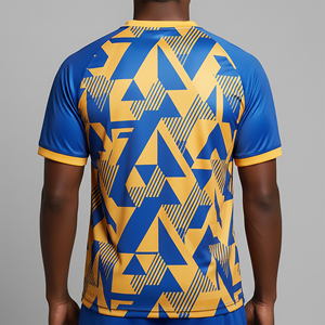 Camiseta Deportiva de Fútbol para Hombre, Personalizada de Alta Calidad, Diseño por Sublimación, Transpirable y de Secado Rápido - Product Image 5