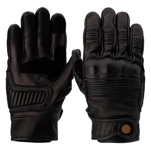 Brown Leather Touring Motorbike Gloves Summer Cruiser Motorcycle Auto Racing Wear Genuine Leather Gloves For Men - Product Image 4