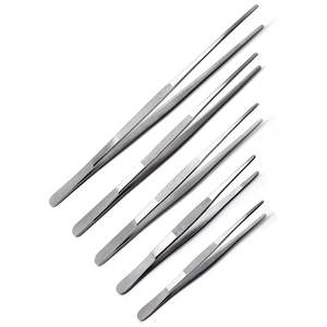 คีมแต่งตัวอุปกรณ์การผ่าตัดทั่วไปใช้ครั้งเดียวทำจากสเตนเลสแบบใช้แล้วทิ้งคีมหนีบขนาด6นิ้วปรับแต่งได้ - Product Image 2