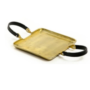 Bandeja Decorativa de Metal y Mármol para Fiestas, Bandeja para Servir en la Mesa de Comedor, para Aperitivos, Pasta o Comida, Utensilios de Cocina, para Catering - Product Image 4