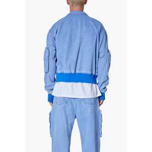 Chaqueta vaquera recortada-Azul - Product Image 6