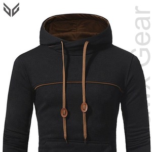 Sweats à capuche légers pour hommes du fabricant pakistanais couleur unie hiver polaire col à capuche ODM approvisionnement bas quantité minimale de commande - Product Image 1