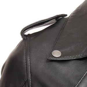 Vestes en cuir pour femmes sur mesure, nouveau design, prix de gros, veste en cuir d'agneau véritable pour femmes, veste de moto - Product Image 3