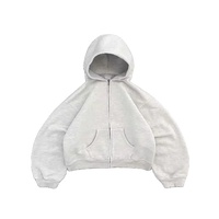 Sudadera con Capucha Personalizada para Hombre, 100% Algodón, Gruesa, de Forro Polar, Talla Grande, con Logotipo Impreso Personalizado