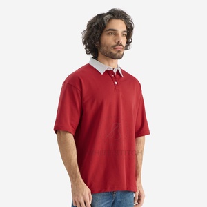 Polo T-shirt pour homme de haute qualité, personnalisé, polo de golf pour homme, manches courtes, confortable, tendance, vêtements d'été, polos en gros - Product Image 6