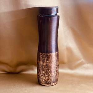 Botella de cerveza y agua de cobre para accesorios de Bar 28 OZ | Yoga Ayurveda Beneficios para la salud Botella de agua de cobre de La India - Product Image 2