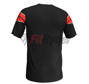 Camiseta de Fútbol Personalizada con Sublimación, 100% Poliéster, Unisex, Alta Calidad, Nombre del Equipo de Brasil, Talla y Logotipo Personalizados FITRYDER - Product Image 3