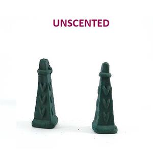 Suministro al por mayor de conos de incienso cuadrados naturales sin perfume, decoración del hogar de madera verde para uso aromático - Product Image 1