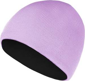 Gorro cálido de invierno, gorro de punto de lana suave, diseño elegante, perfecto para ropa informal de mujer y moda de temporada fría - Product Image 1