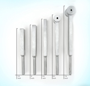 Ensemble de diapasons manuels de qualité professionnelle, 5 pièces, en alliage d'aluminium, diapasons légers, qualité médicale, utilisation en clinique, instrument de guérison - Product Image 2