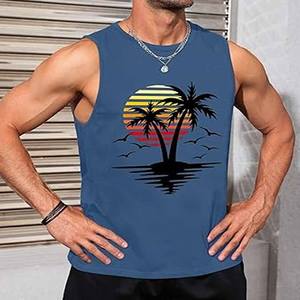 2025 Premium Breathable Plus Size Men's <b>Tank</b> <b>Tops</b> Sports Gym <b>Tank</b> <b>Top</b> Cotton Spandex Mens <b>Tank</b> <b>Top</b> uploaded by <b>Dress</b> Sports - Product Image 6