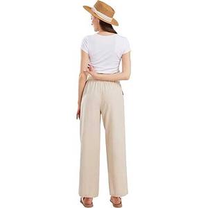 2025 femmes Premium sport vêtements de sport haute couture pantalon évasé en gros pas cher haute qualité pantalons pour femmes - Product Image 6