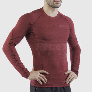 Quick Dry Workout Wear Men <b>Compression</b> <b>Shirts</b> Gym Clothing Training Wear Men <b>Compression</b> <b>Shirts</b> - Product Image 4