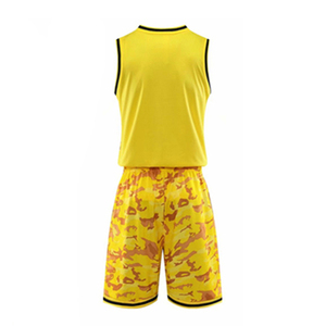 2025 nouveaux uniformes de basket-ball réversibles de haute qualité conception libre fabricant de maillot violet et jaune uniforme de basket-ball personnalisé - Product Image 3