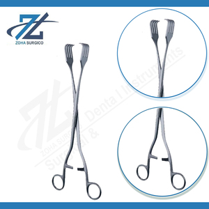 Pinces manuelles Pratt de haute qualité, finition mate, 280 mm de long, instruments chirurgicaux en acier inoxydable de classe I, ensemble d'instruments CE - Product Image 3
